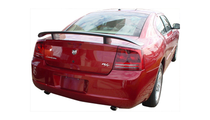 JSP Paintable Two Post Rear Spoiler 06-10 Dodge Charger - Click Image to Close